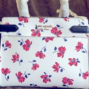 Kate Spade sachel tea garden